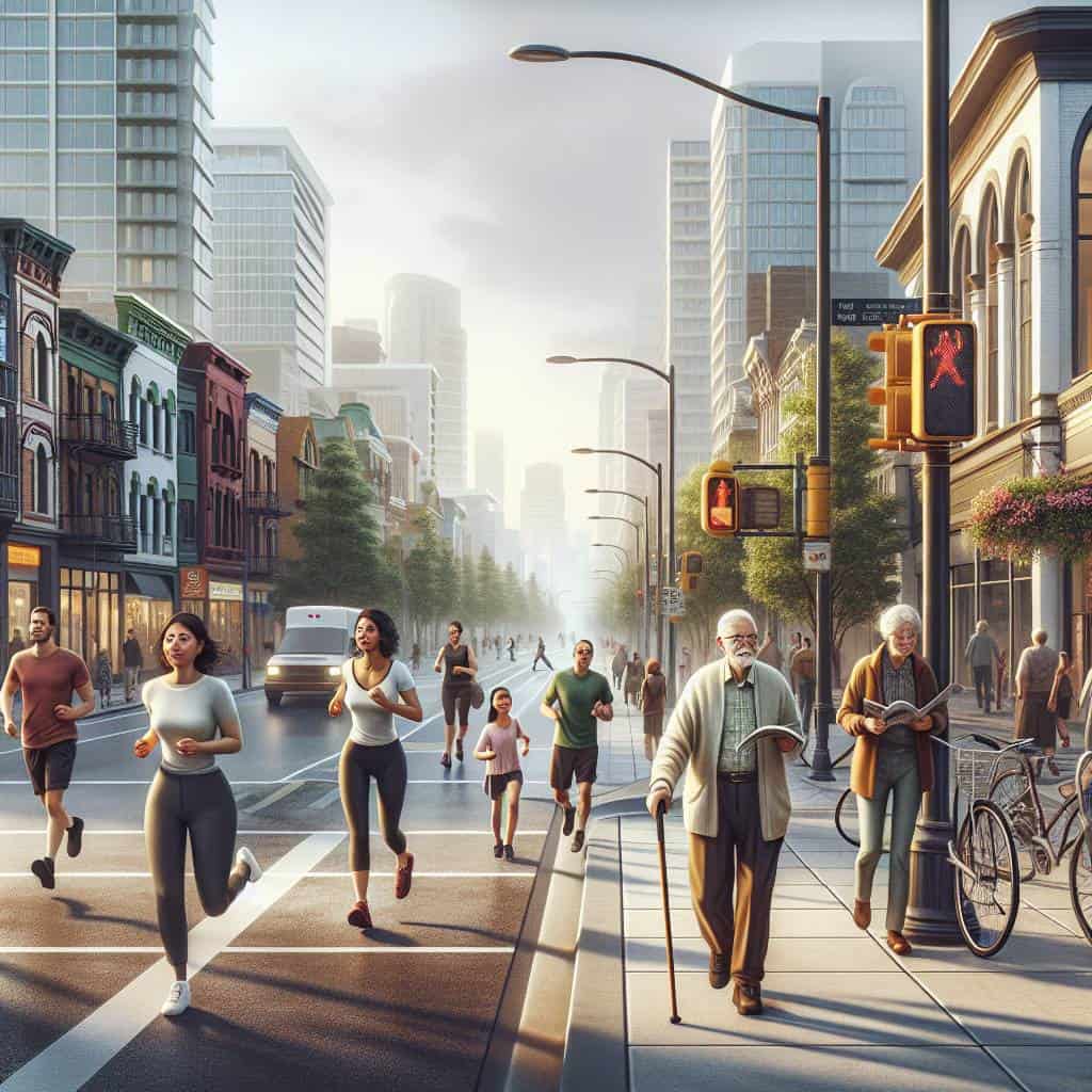 Analyzing walkability and transit scores scene.