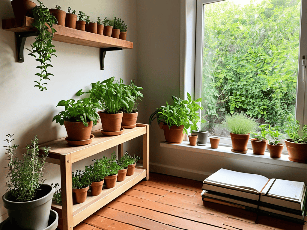 A Beginners Guide to Indoor Herb Gardening