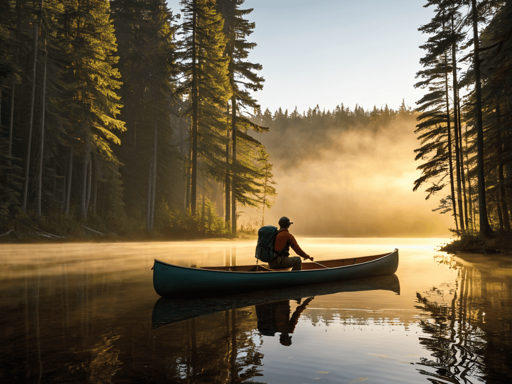 a beginner's guide to canoe camping
