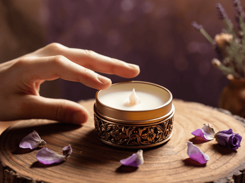 Making Solid Perfume Naturally