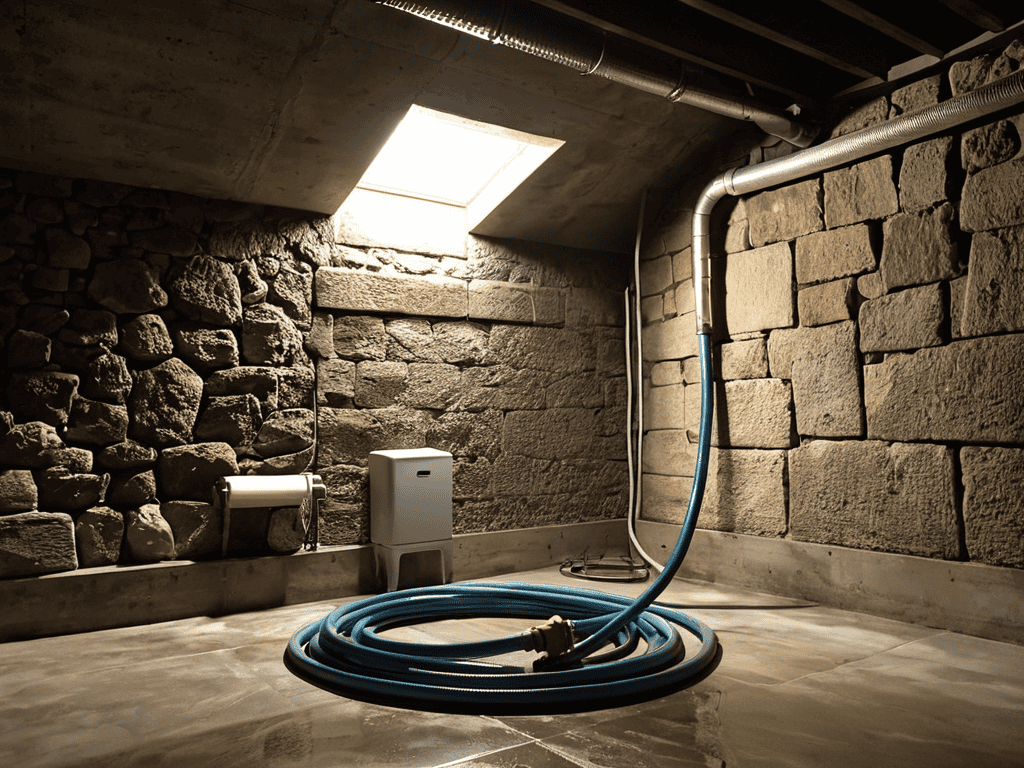 Basement Humidity Control Solution