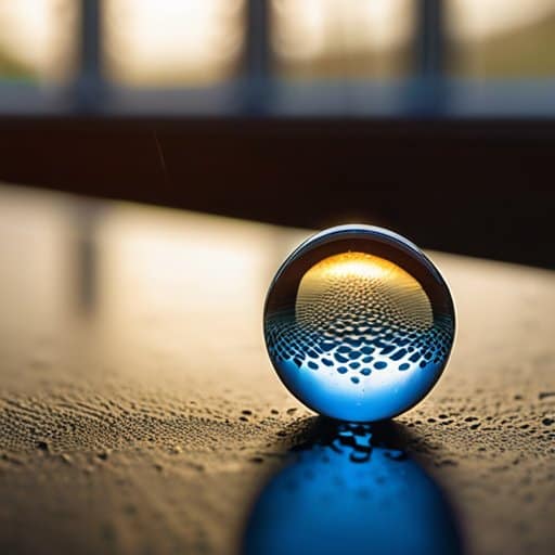 Wrapping It All Up: crystal droplet macro