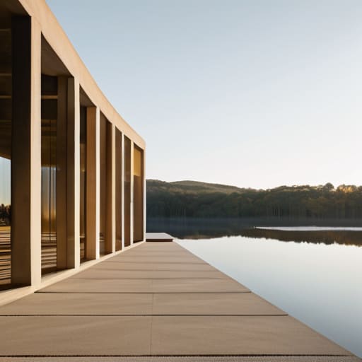 The Architecture of Perception through structural lines.