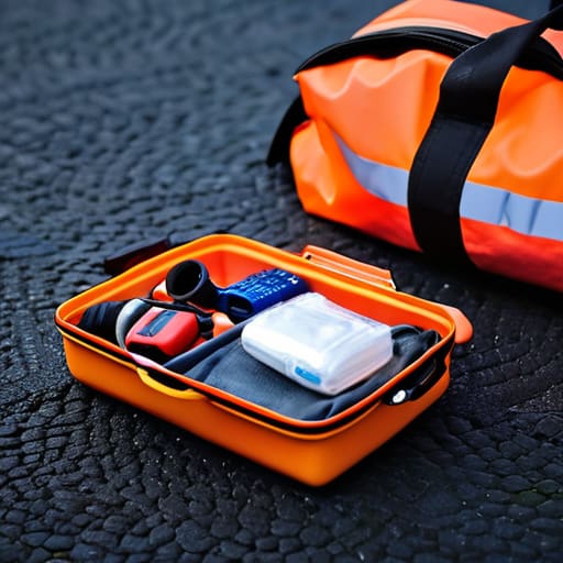 How to build an emergency kit for a car.